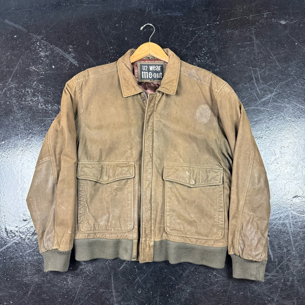 90’s Men’s Leather Jacket